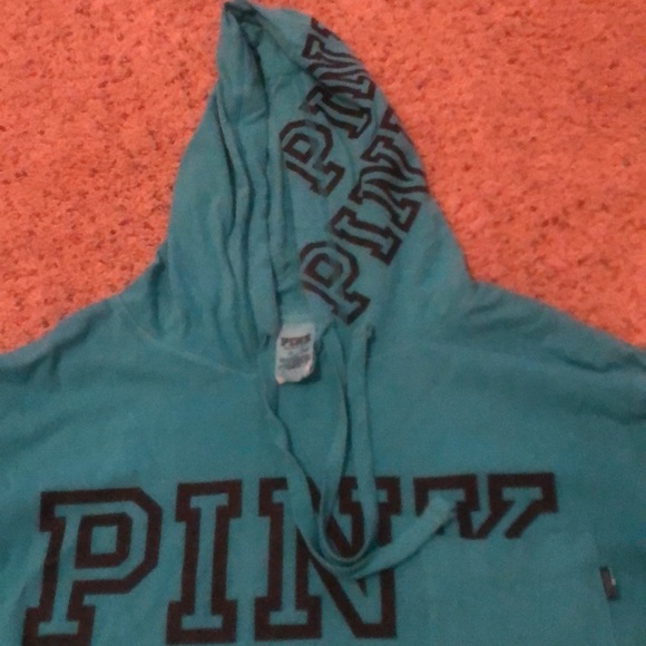 PINK Pullover Hooded Tee - Picture 2 of 3